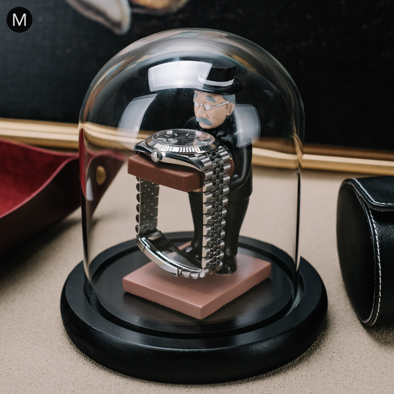 Luxury Watch Case - 테이블 빈티지 시계 홀더 케이스, 럭셔리