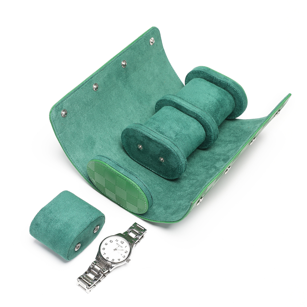 Luxury Watch Case Travel - 고급 가죽 시계 롤 선물 상자