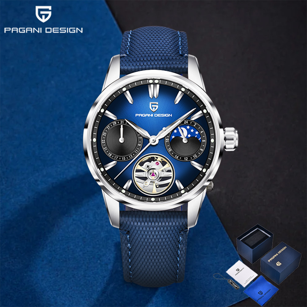 Luxury Watch Leather - 2025 파가니 디자인 투르비용 럭셔리 남성