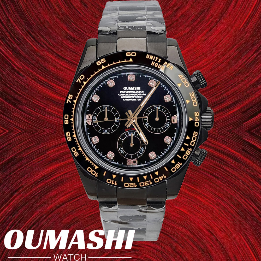 Luxury Watch Case - VK63 시계 39.3mm 럭셔리 시계 남성용