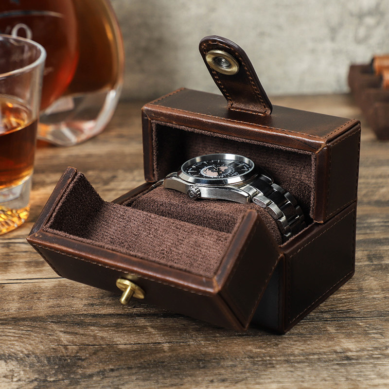 Luxury Watch Case Travel - 여러 시계를 위한 휴대용 여행용 보관