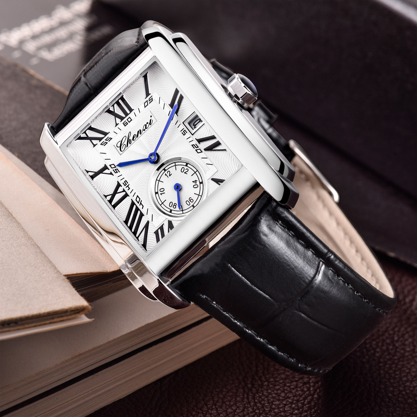 Chenxi 8216 새로운 패션 소년 클래식 직사각형 - Luxury Watch Low Price 리뷰 및 가격
