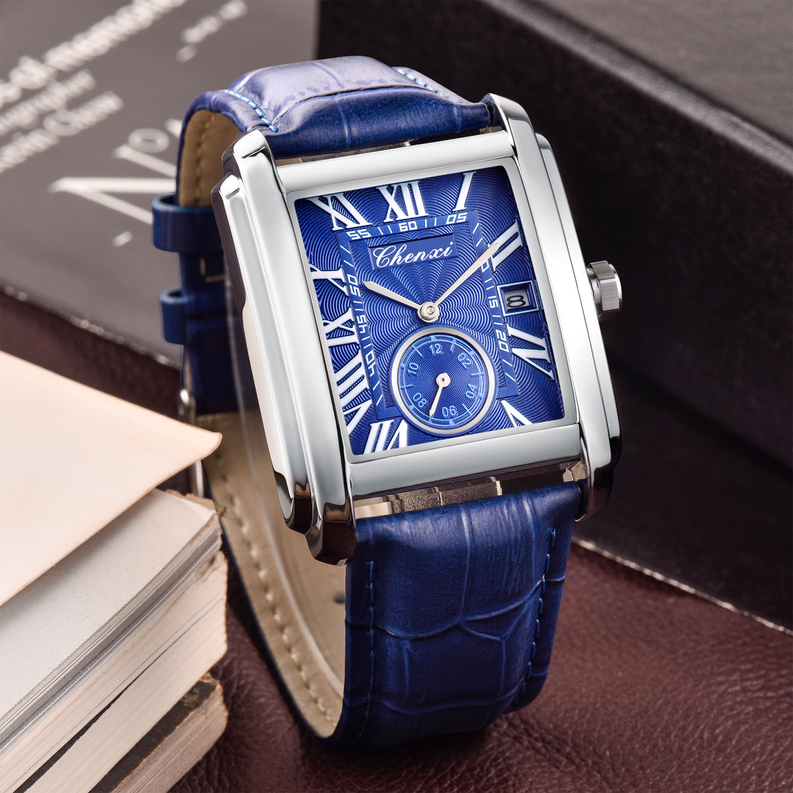 Chenxi 8216 새로운 패션 소년 클래식 직사각형 - Luxury Watch Low Price 리뷰 및 가격