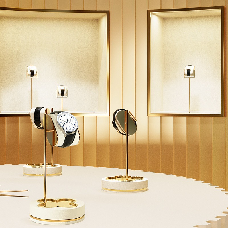 금속 시계 진열대, 손목시계 팔찌 보관 진열 테이블,  - Table Watch Luxury 리뷰 및 가격