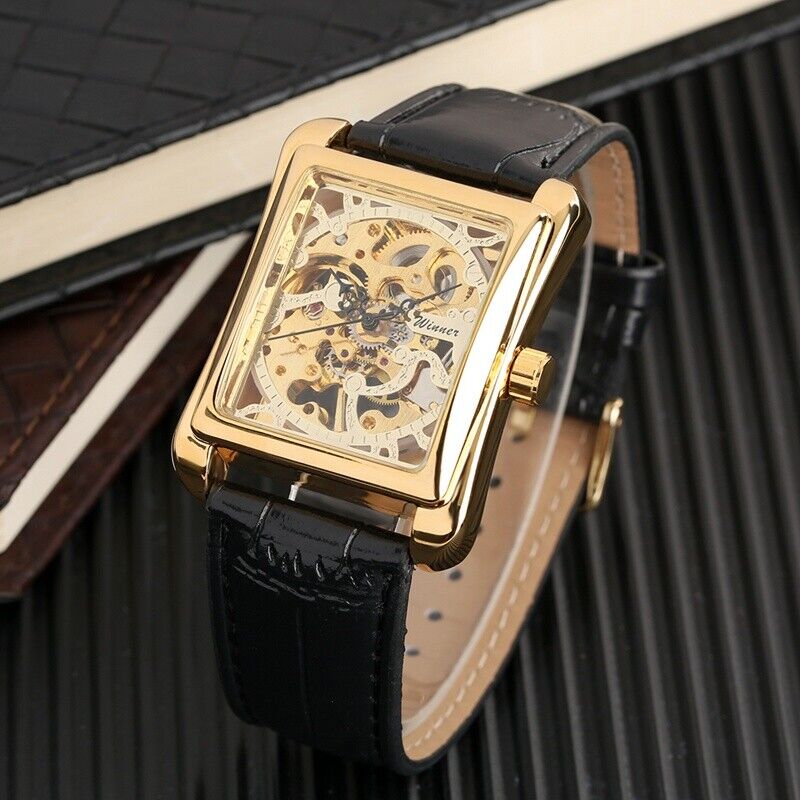 럭셔리 브랜드 빈티지 켈레톤 손 바람 남성 기계식 손목 - Luxury Watch Nice 리뷰 및 가격