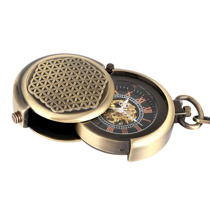 남성용 빈티지 기계식 회중시계, 앤틱 브론즈 톤 케이스 - Luxury Watch Nice 리뷰 및 가격