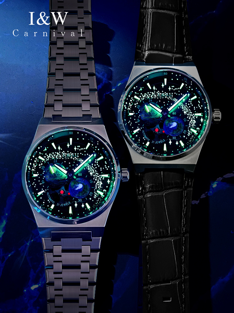 카니발 새로운 MIYOTA 무브먼트 자동 시계 남성용  - Luxury Watch Low Price 리뷰 및 가격