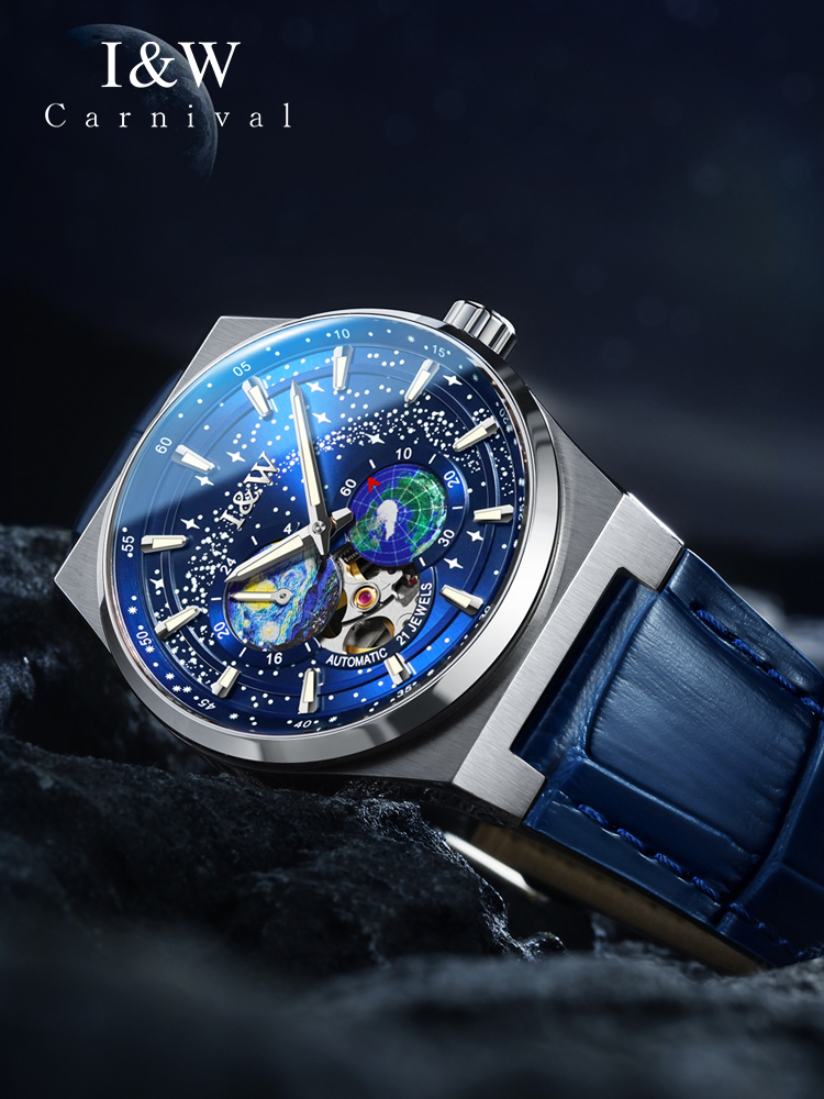 카니발 새로운 MIYOTA 무브먼트 자동 시계 남성용  - Luxury Watch Low Price 리뷰 및 가격