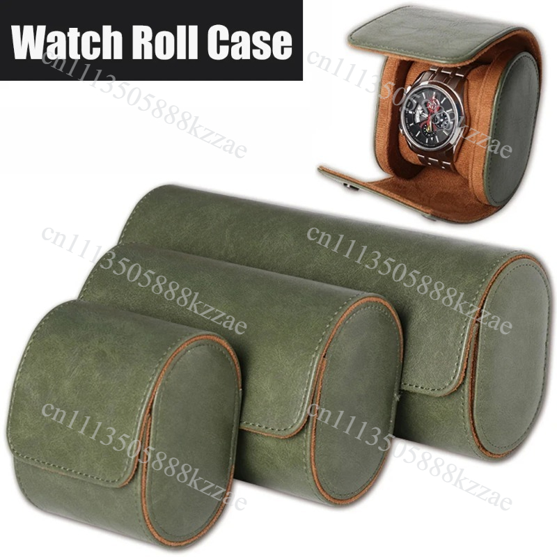 남녀공용 가죽 시계 롤 1/2/3 슬롯 고급 정품 보관 - Luxury Watch Case Travel 리뷰 및 가격