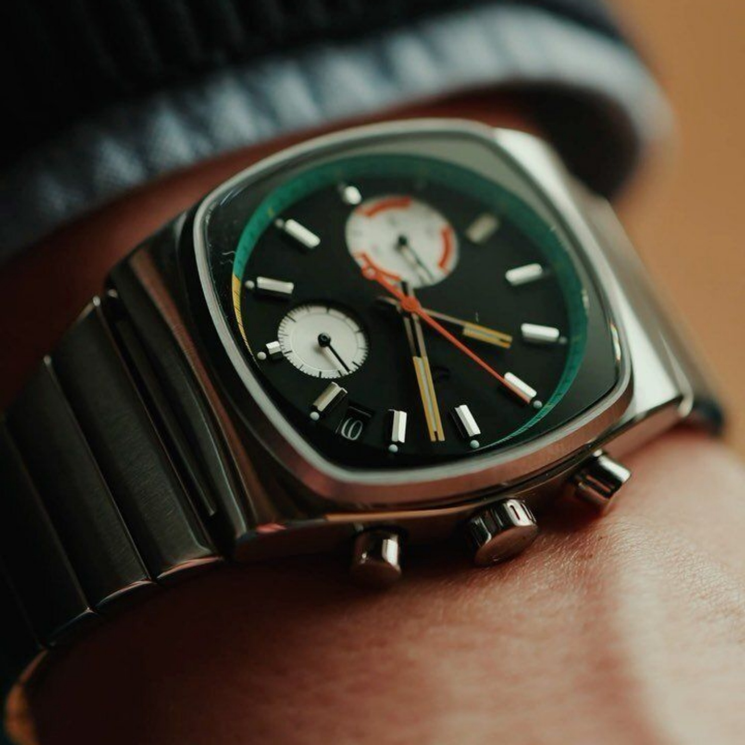 CILOA 스퀘어 남성용 시계, 레트로 오토매틱 스틸  - Luxury Watch Low Price 리뷰 및 가격