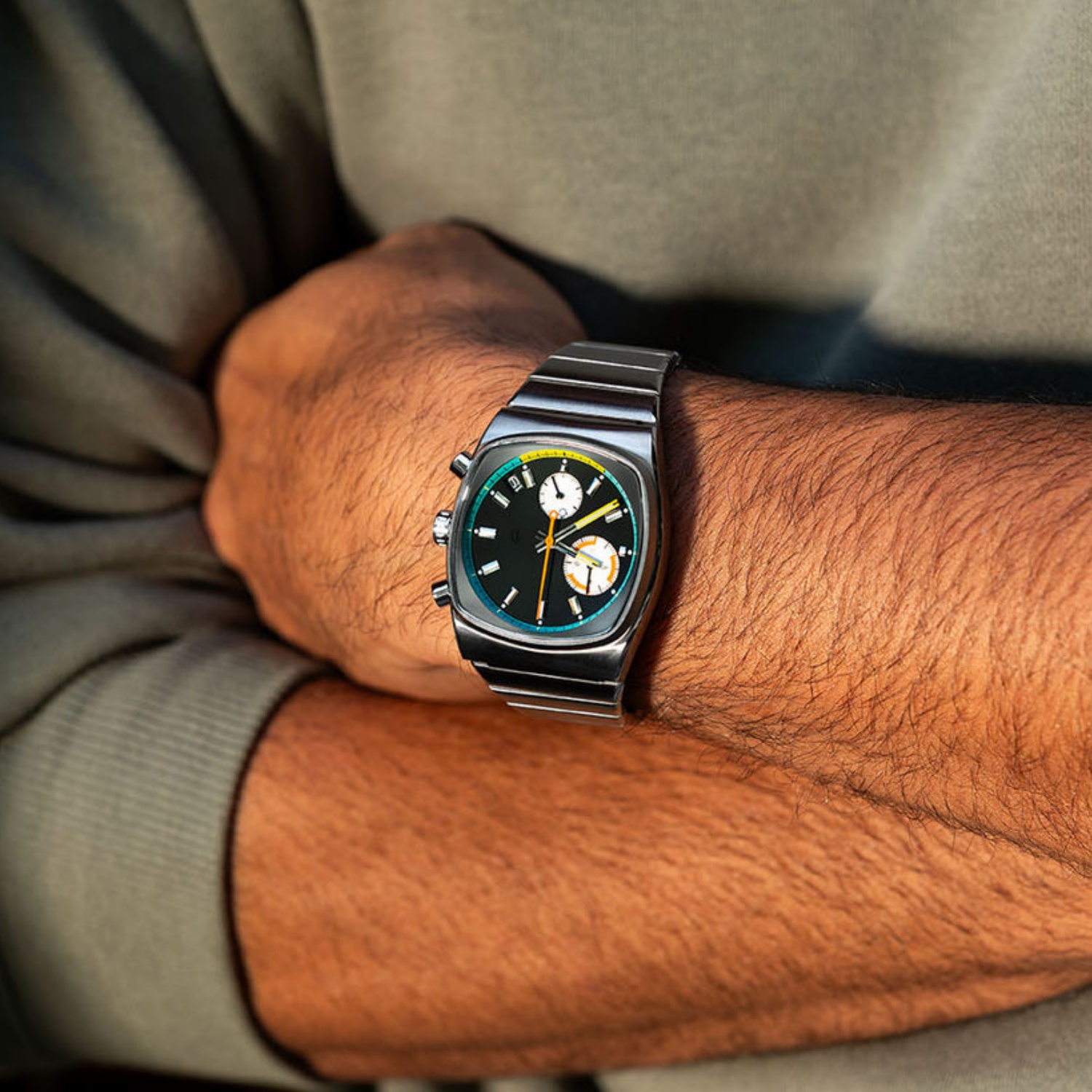 CILOA 스퀘어 남성용 시계, 레트로 오토매틱 스틸  - Luxury Watch Low Price 리뷰 및 가격