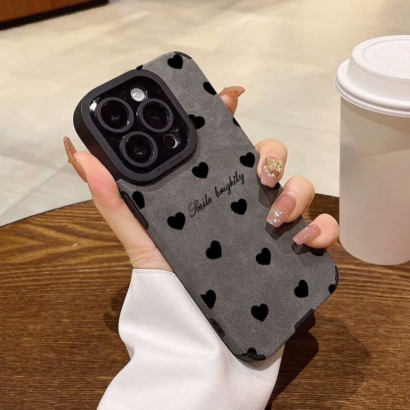 새로운 럭셔리 블랙 러브 하트 소프트 폰 케이스 아이폰 - Luxury Watch Case 리뷰 및 가격