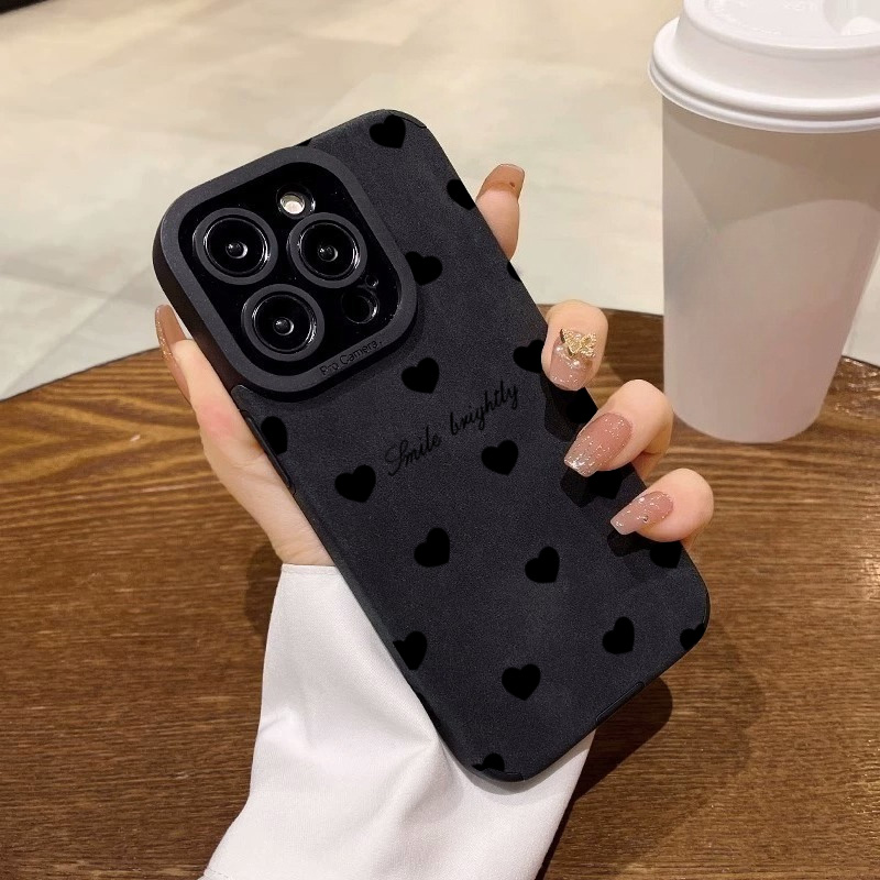 새로운 럭셔리 블랙 러브 하트 소프트 폰 케이스 아이폰 - Luxury Watch Case 리뷰 및 가격