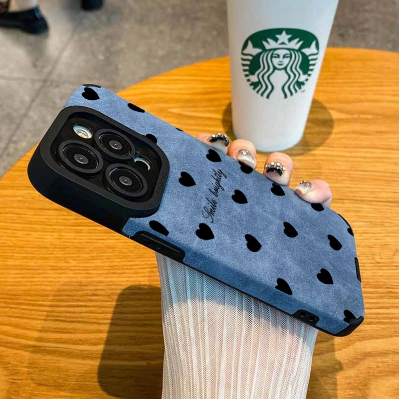 새로운 럭셔리 블랙 러브 하트 소프트 폰 케이스 아이폰 - Luxury Watch Case 리뷰 및 가격