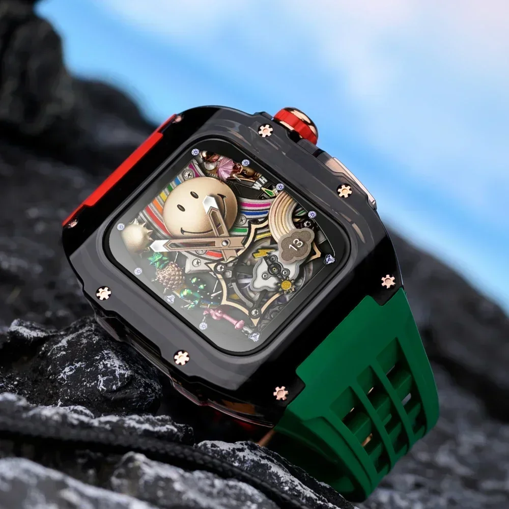 아이워치 시리즈용 럭셔리 빙하 수정 키트, 애플 워치  - Luxury Watch Apple 리뷰 및 가격