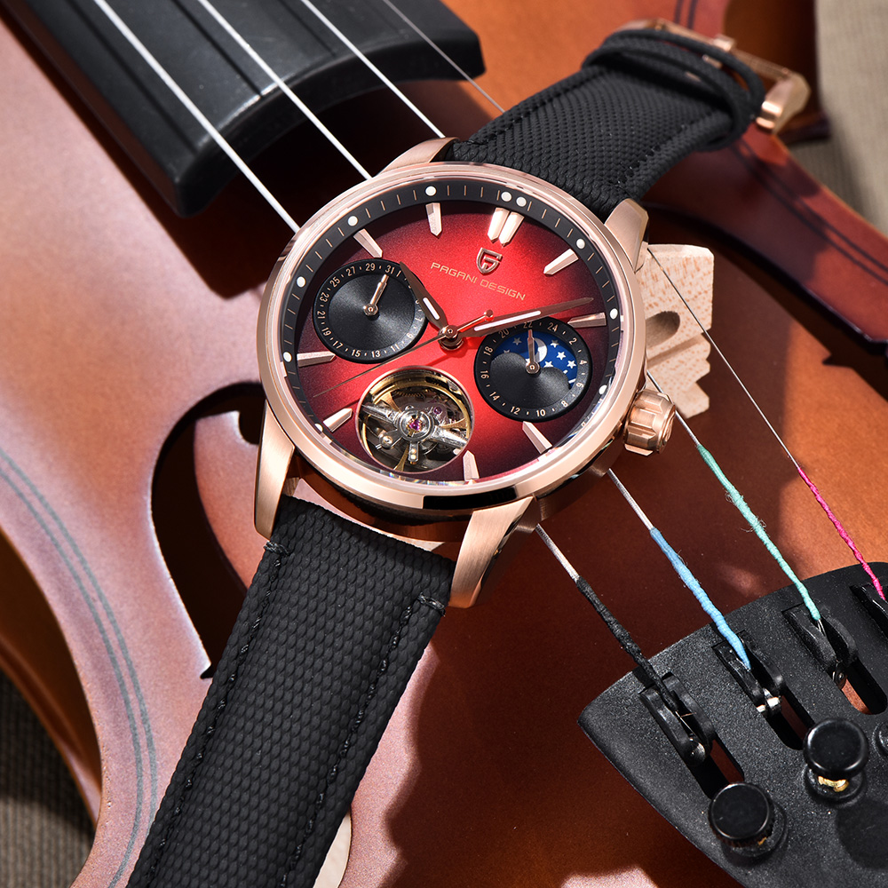 2025년 신제품 파가니 디자인 시계 남성용 명품 기계 - Luxury Watch Leather 리뷰 및 가격