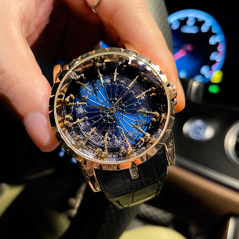 고급스럽고 우아한 남성용 시계, 원탁 12인 시계, 웜 - Table Watch Luxury 리뷰 및 가격