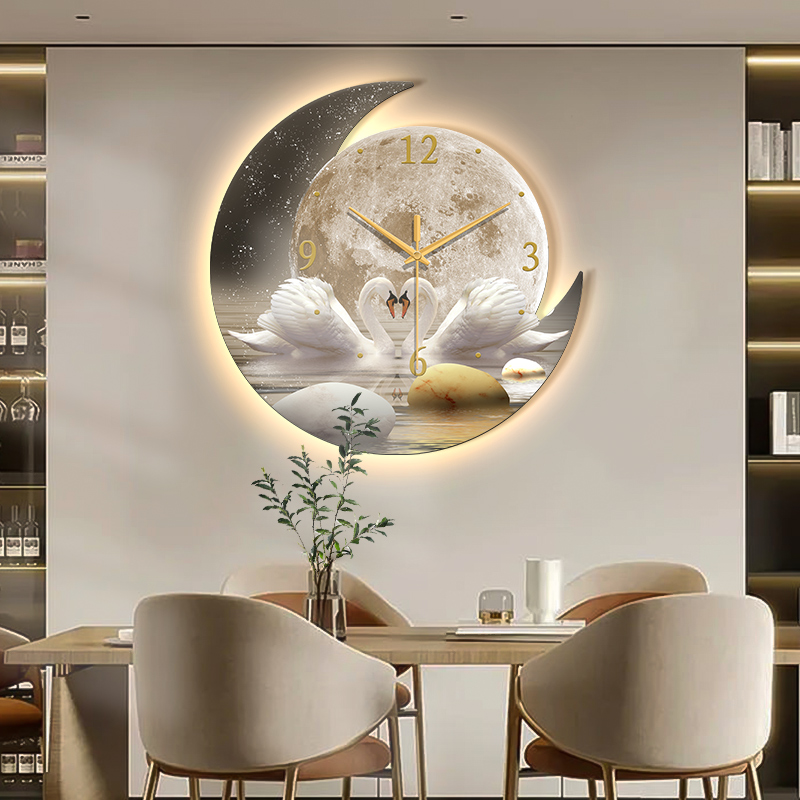 럭셔리 레스토랑 벽시계 복도 벽걸이형 무소음 디지털 시 - Table Watch Luxury 리뷰 및 가격
