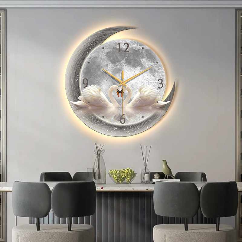 럭셔리 레스토랑 벽시계 복도 벽걸이형 무소음 디지털 시 - Table Watch Luxury 리뷰 및 가격