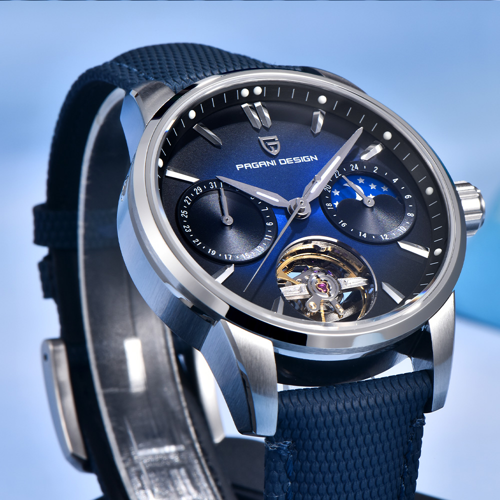 2025 파가니 디자인 투르비용 럭셔리 남성 시계 선물 - Luxury Watch Leather 리뷰 및 가격