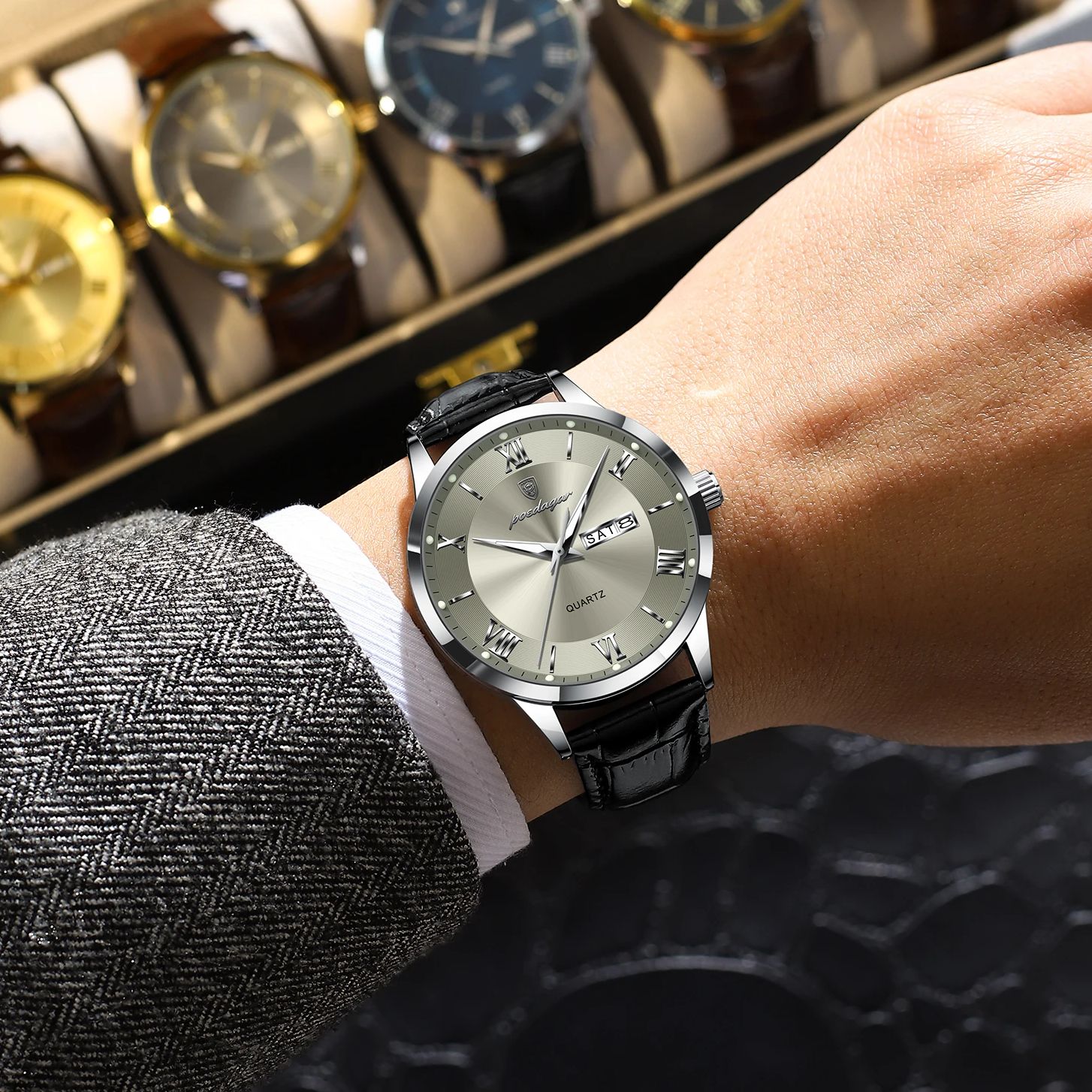 포에다가 명품 패션 남성 쿼츠 시계 방수 야광 날짜 요 - Luxury Watch Audemars Piguet 리뷰 및 가격