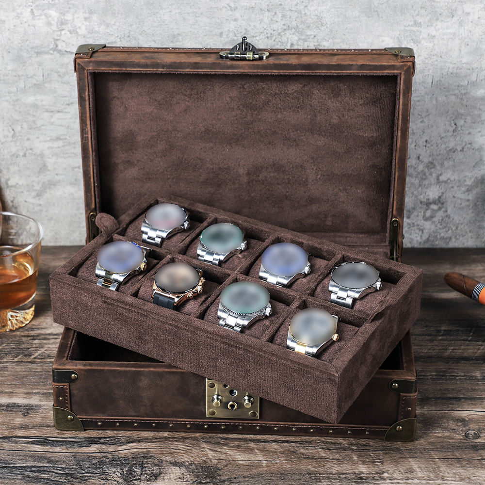 CONTACT'S FAMILY 8 가죽 맞춤형 시계 케 - Luxury Watch Case 리뷰 및 가격