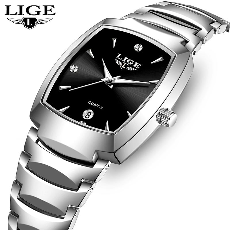 LIGE 시계 여성 비즈니스 럭셔리 숙녀 시계 여성 방 - Luxury Watch & Jewellery 리뷰 및 가격