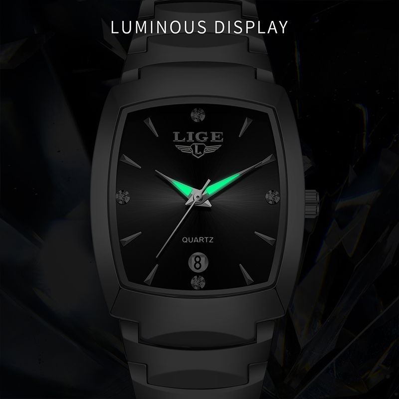 LIGE 시계 여성 비즈니스 럭셔리 숙녀 시계 여성 방 - Luxury Watch & Jewellery 리뷰 및 가격