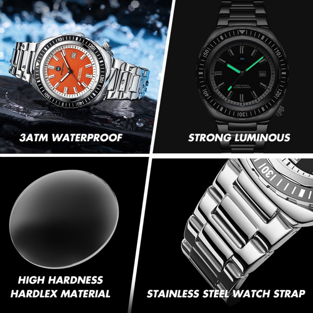 PAAZOMU 럭셔리 브랜드 남성용 시계 비즈니스 스포 - Luxury Watch Nice 리뷰 및 가격