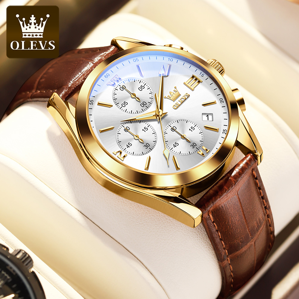 OLEVS 2872 크로노 그래프 남성용 손목 시계 가 - Luxury Watch Audemars Piguet 리뷰 및 가격