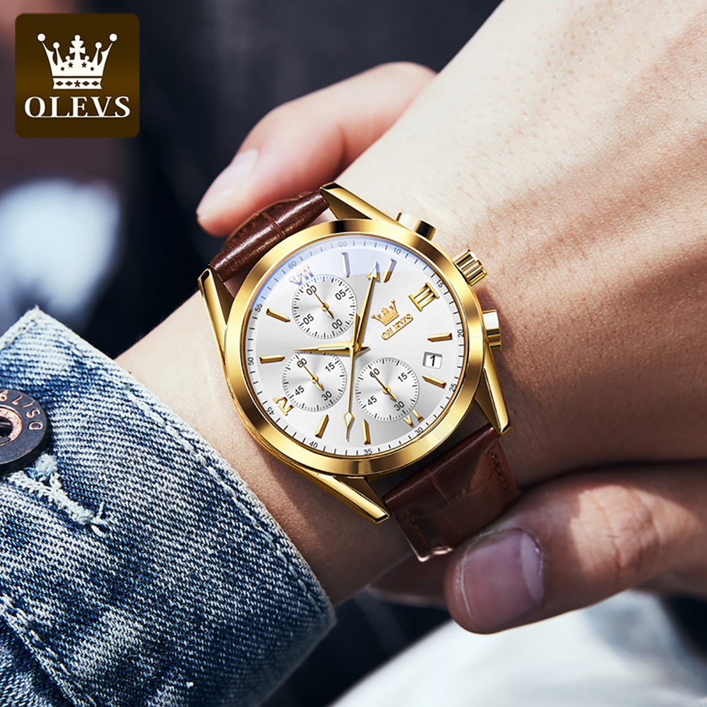 OLEVS 2872 크로노 그래프 남성용 손목 시계 가 - Luxury Watch Audemars Piguet 리뷰 및 가격
