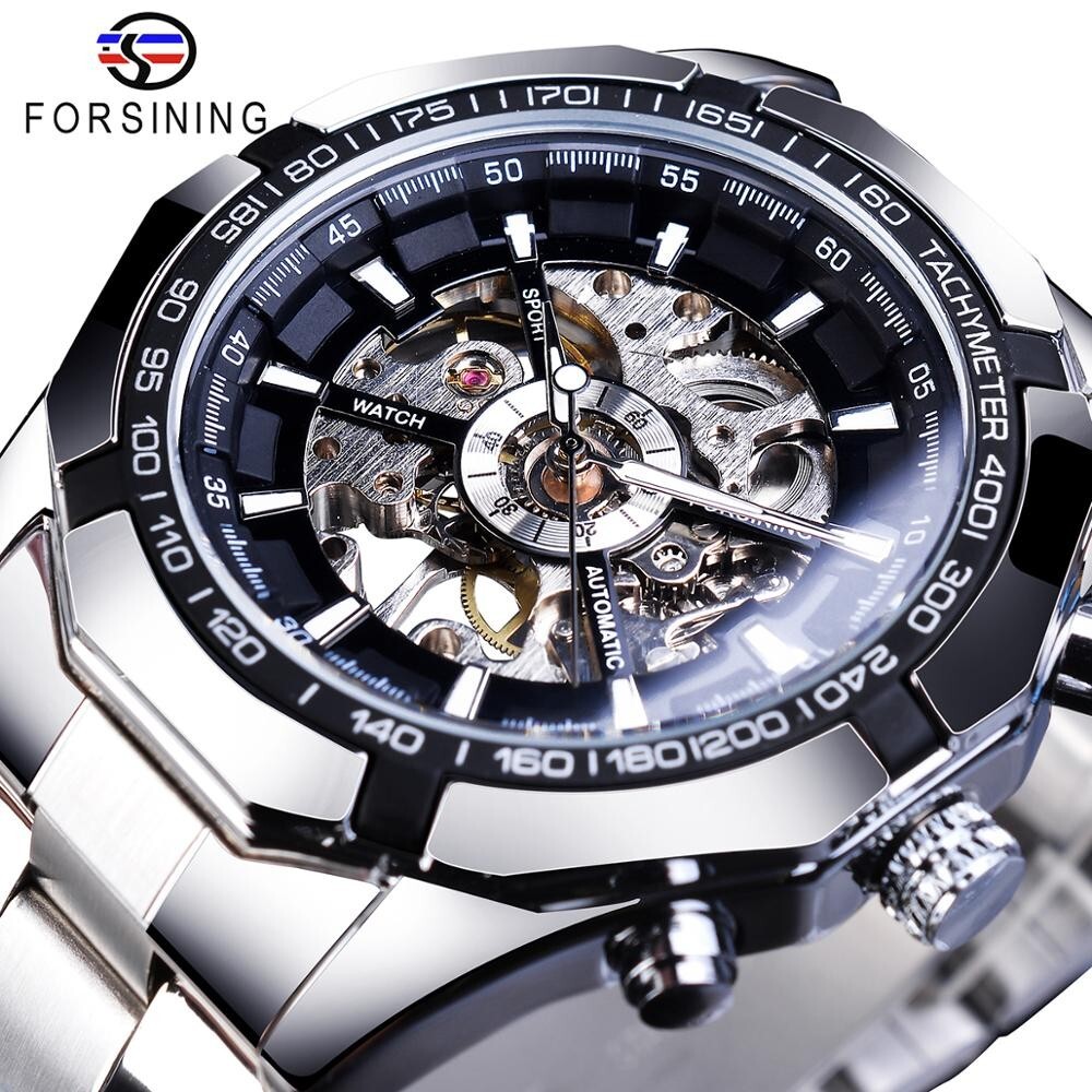 FORSINING 브랜드 자동 자체 바람 해골 기계식  - Luxury Watch Nice 리뷰 및 가격