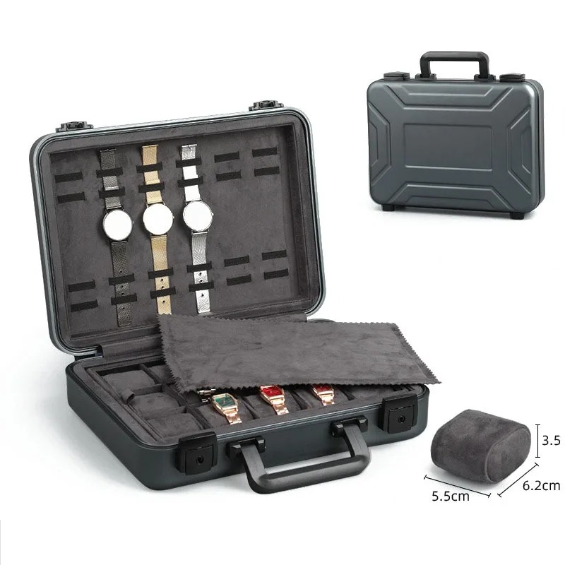 알루미늄 럭셔리 시계 상자, 대형 금속 시계 상자, 잠 - Luxury Watch Case Travel 리뷰 및 가격