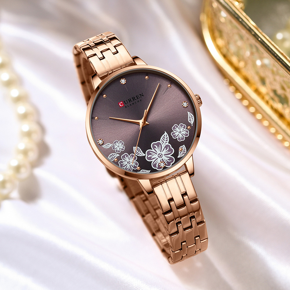 CURREN 절묘한 미니멀리스트 여성 시계 럭셔리 패션 - Luxury Watch Apple 리뷰 및 가격