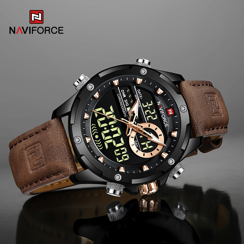 새로운 NAVIFORCE 남성용 시계 쿼츠 크로노그래프 - Luxury Watch Low Price 리뷰 및 가격