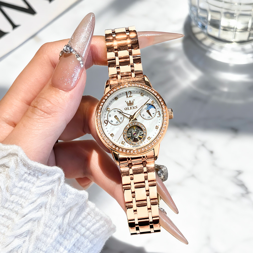 OLEVS 여성용 시계 최고급 브랜드 럭셔리 패션 고급 - Luxury Watch & Jewellery 리뷰 및 가격