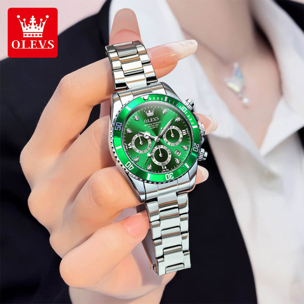 OLEVS 여성용 시계 5632 우아한 오리지널 쿼츠  - Luxury Watch & Jewellery 리뷰 및 가격