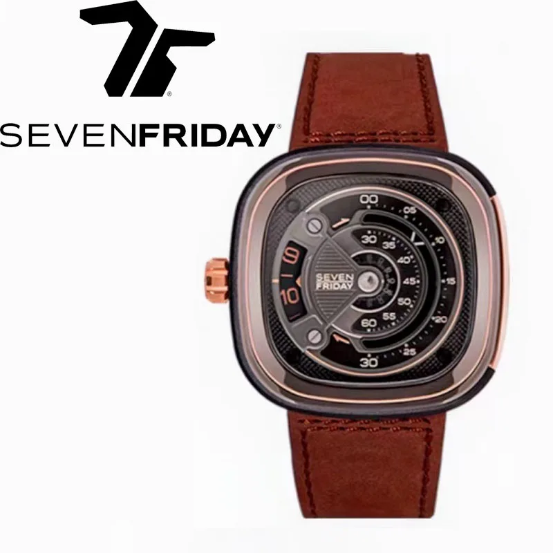 SEVEN FRIDAY 남성용 완전 자동 기계식 시계, - Luxury Watch Low Price 리뷰 및 가격