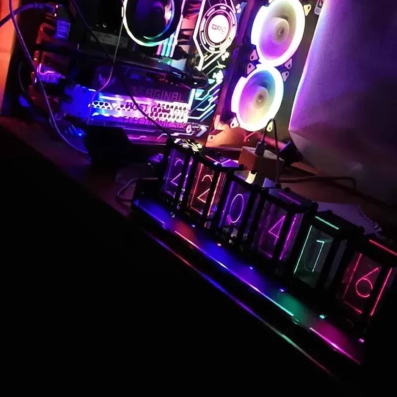 탁상 시계 DIY 키트 LED RGB 디지털 클래식 럭 - Table Watch Luxury 리뷰 및 가격