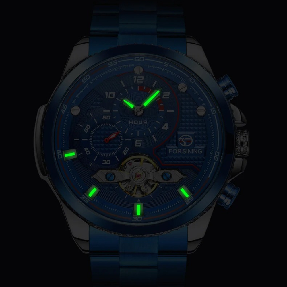 럭셔리 브랜드 블루 남성용 기계식 시계 자동 셀프 와인 - Luxury Watch Nice 리뷰 및 가격