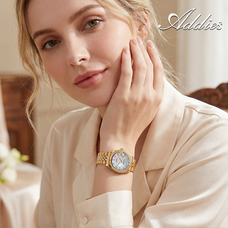 ADDIES 585 쿼츠 여성용 시계 사파이어 글라스  - Luxury Watch & Jewellery 리뷰 및 가격